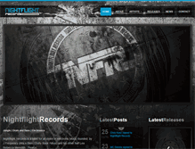 Tablet Screenshot of nightflight-records.com